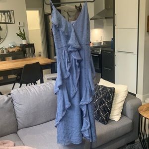 Keepsake Small blue maxi dress